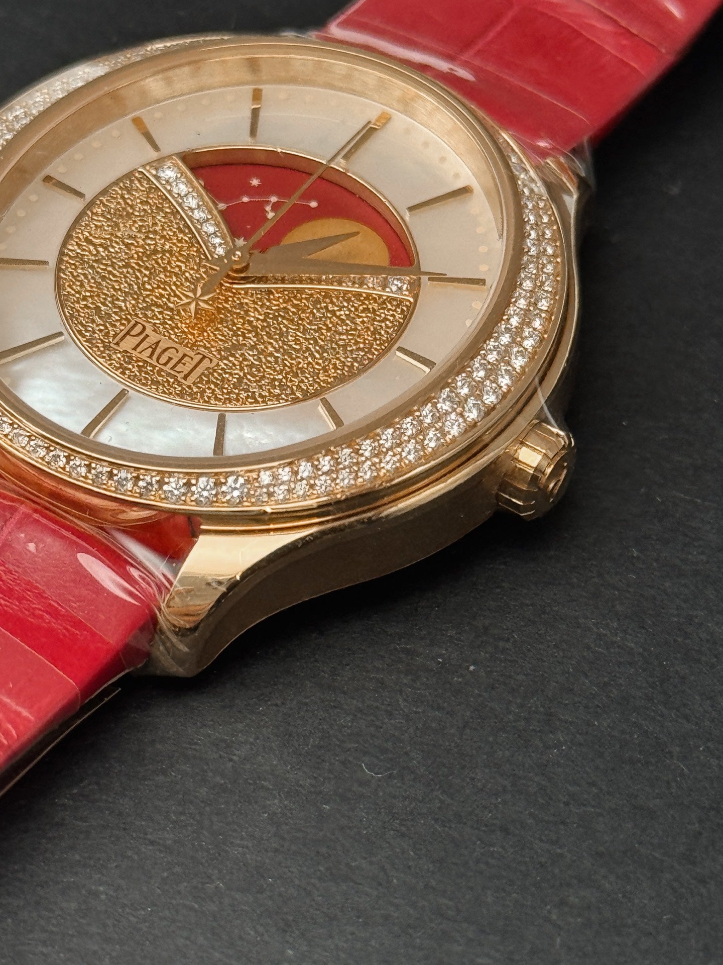 Piaget Jewelry Watch Series G0A45124 18K Rose Gold Diamond-set 36mm Automatic Mechanical Watch, Brand New 2026, Complete Set