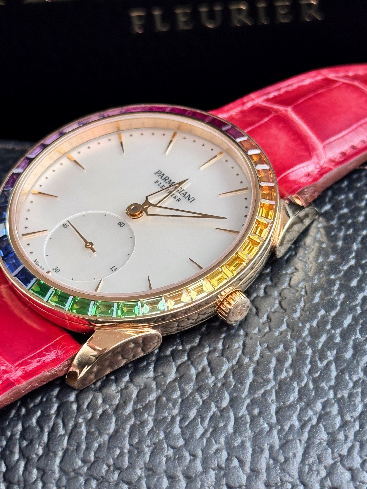 Parmigiani Fleurier TONDA Collection PFC288 18K Rose Gold 39mm Diamond T-Segment, Brand New 2025, Complete Set