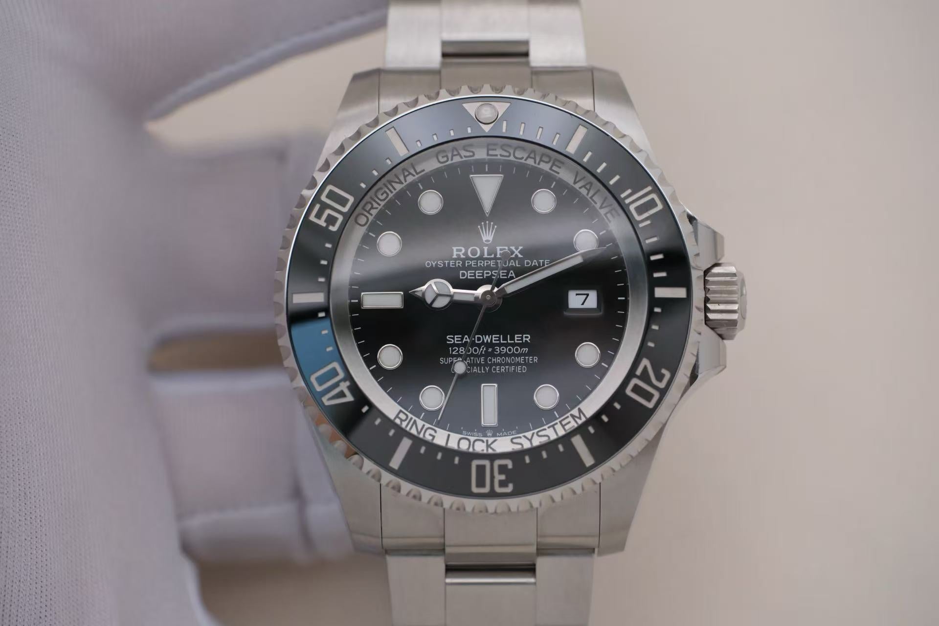 劳力士 Rolex 海使型 深潜型 Deepsea 126660-0001 黑盘 蚝式钢 自动机械 44mm