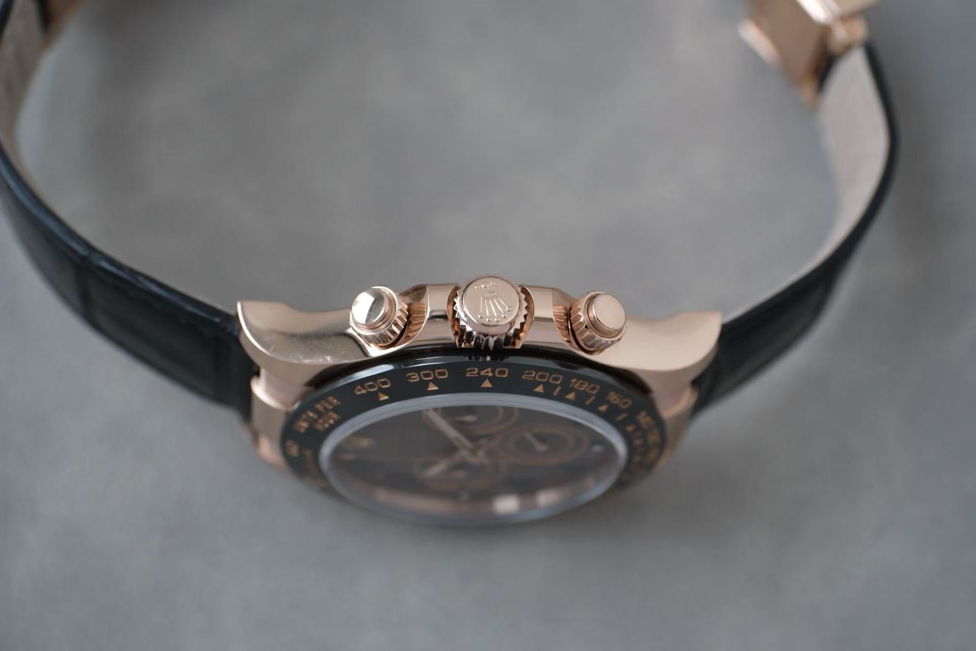 ✦ 劳力士 Rolex 宇宙计型迪通拿 40毫米 18K玫瑰金 巧克力盘 116515ln