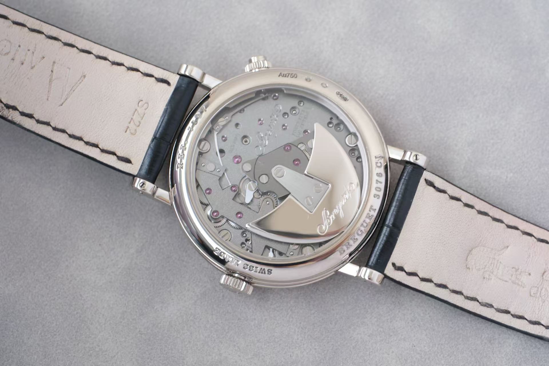 ✦ Breguet Heritage Collection 40mm 18K White Gold 7597BB Retrograde Date Watch
