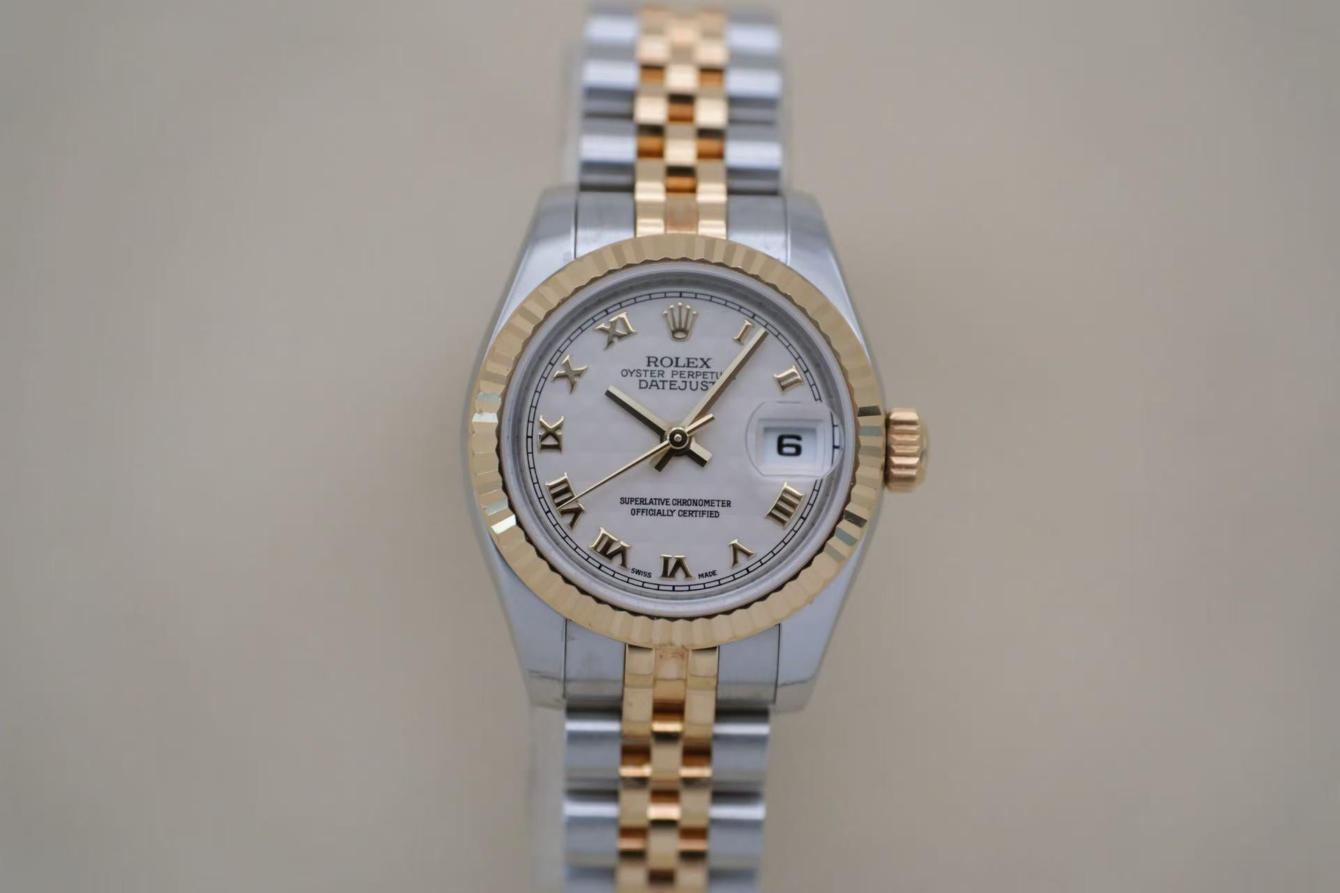 ✦ 劳力士 Rolex 女装日志型 26毫米 金钢(18K黄金/精钢) 179173