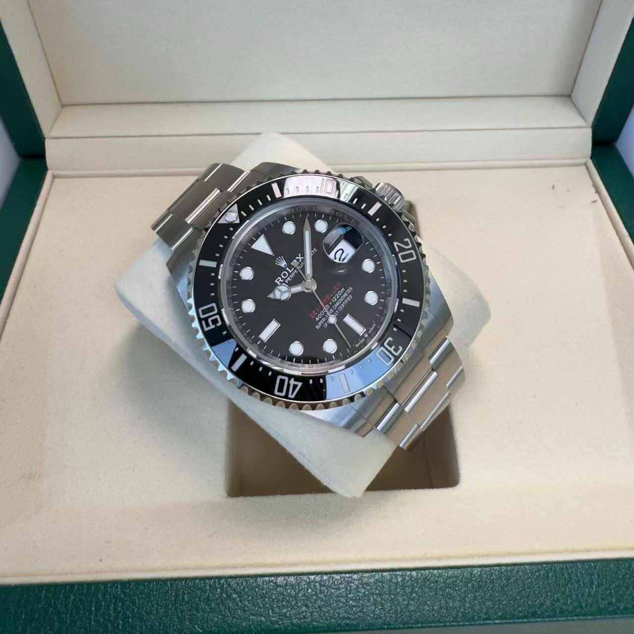 ✦ 劳力士 Rolex 海使型 "单红" 43毫米 蚝式钢 m126600-0002 (2025年极品全套)