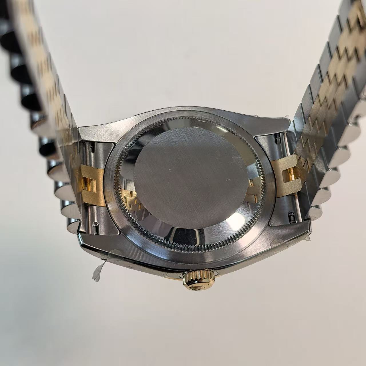 ✦ 劳力士 Rolex 日志型 36毫米 黄金钢 原厂镶钻外圈 繁花表盘 116243 (带保卡收据)