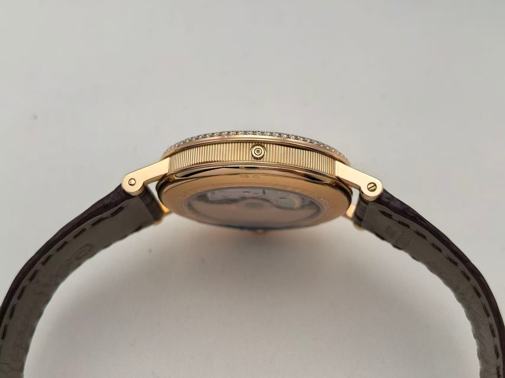 ✦ 宝玑 Breguet 经典系列 Classique 37毫米 18K玫瑰金 月相 8788BR (2015年全套/极品试戴状态)