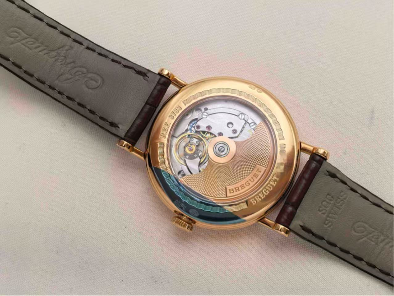 ✦ 宝玑 Breguet 经典系列 Classique 37毫米 18K玫瑰金 月相 8788BR (2015年全套/极品试戴状态)