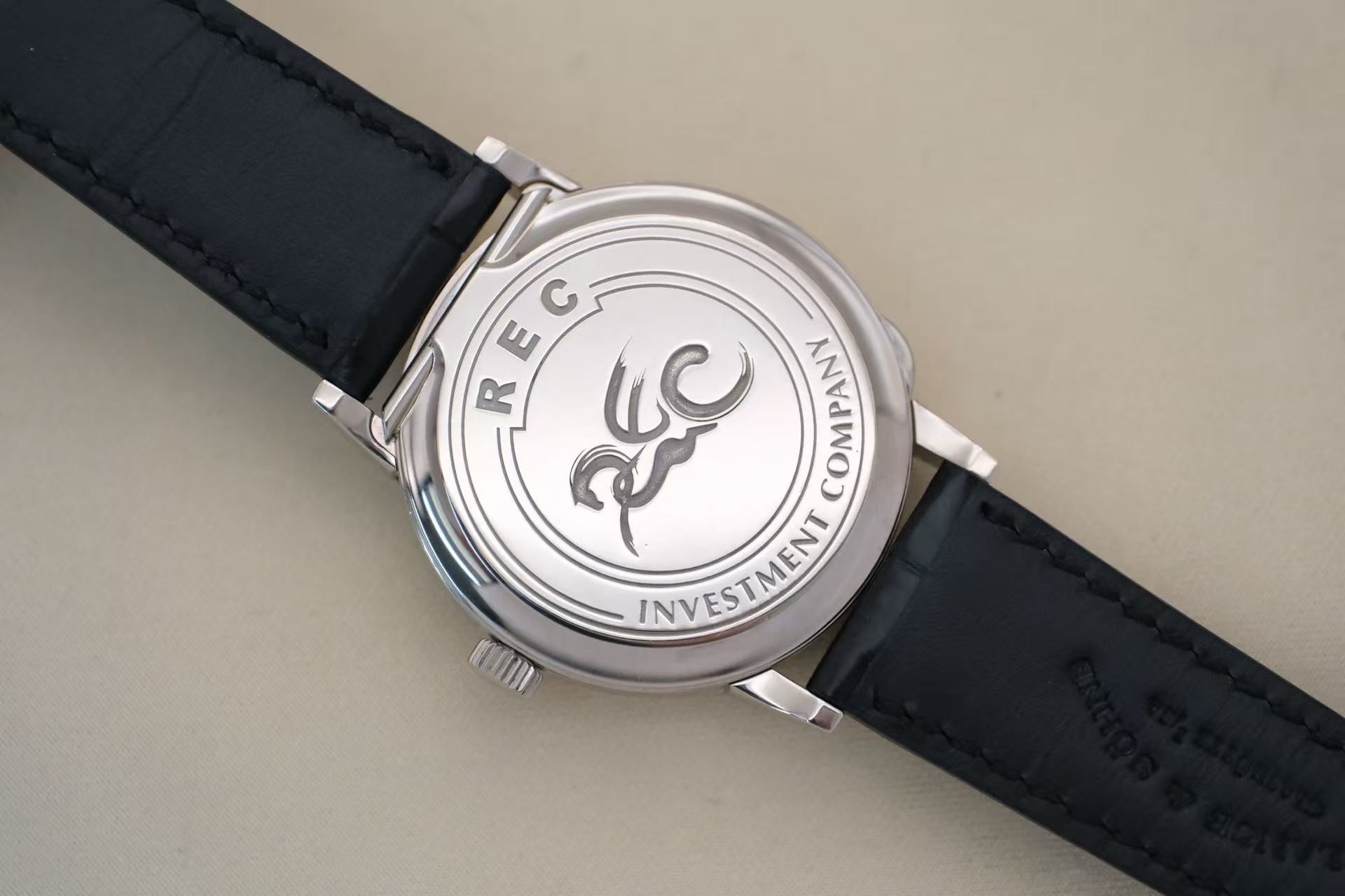 ✦ A. Lange & Söhne 1815 Series 38mm 18K White Gold Officer's Case Back (REC Collaboration Limited Edition of 25 Pieces Worldwide/Complete Set of 2019)