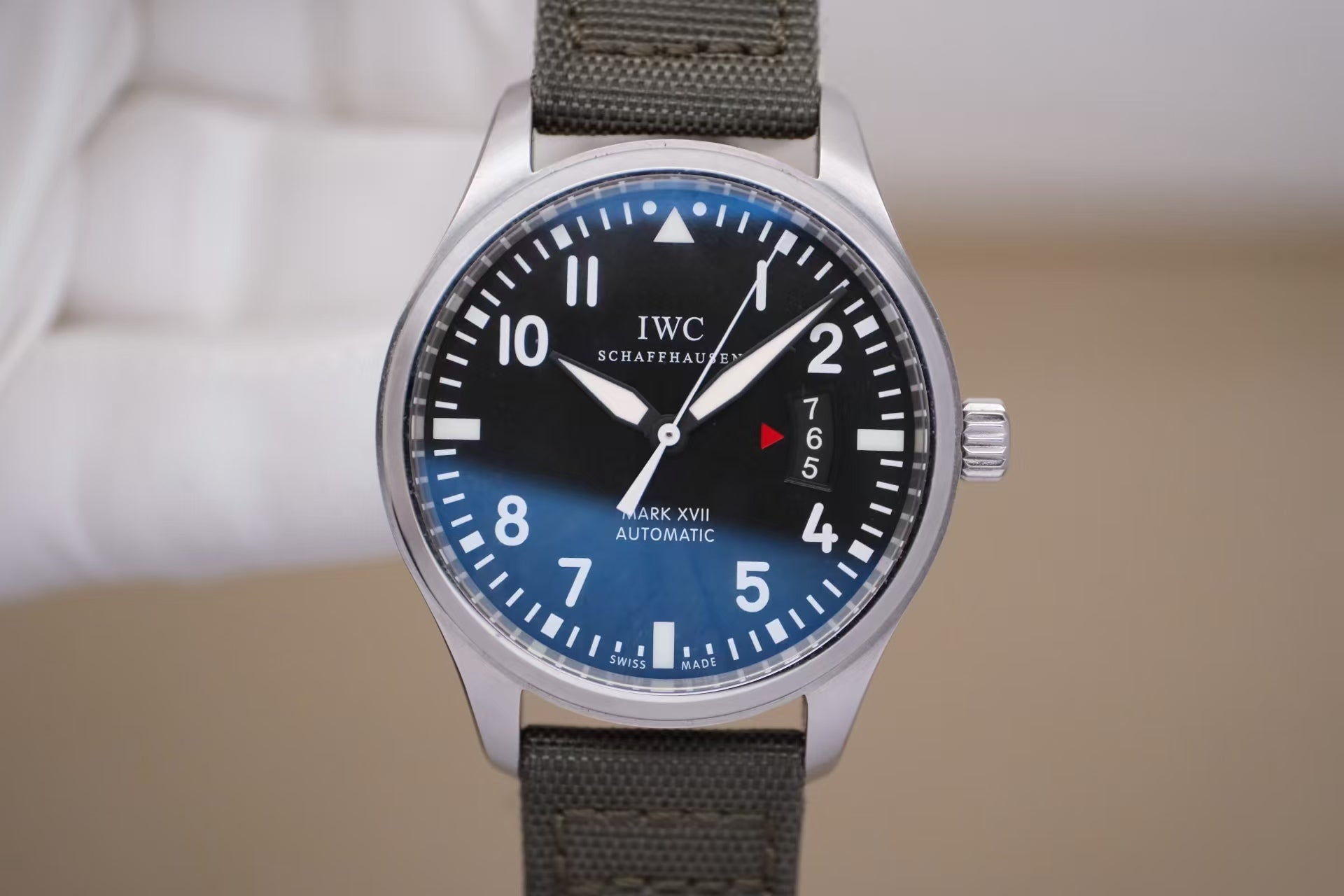 ✦ 万国 IWC 飞行员系列 马克十七 41毫米 精钢 IW326501 (2019年保卡/绝版扇形日历)