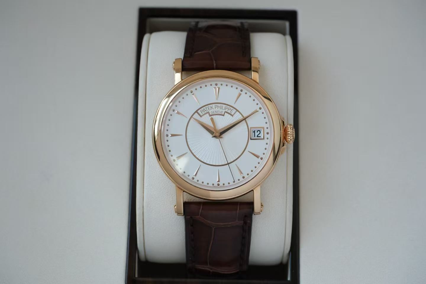 ✦ Patek Philippe Classic Series 38mm 18K Rose Gold Officer's Dive 5153R-001 (Complete Set, 2017/Original 98% New)