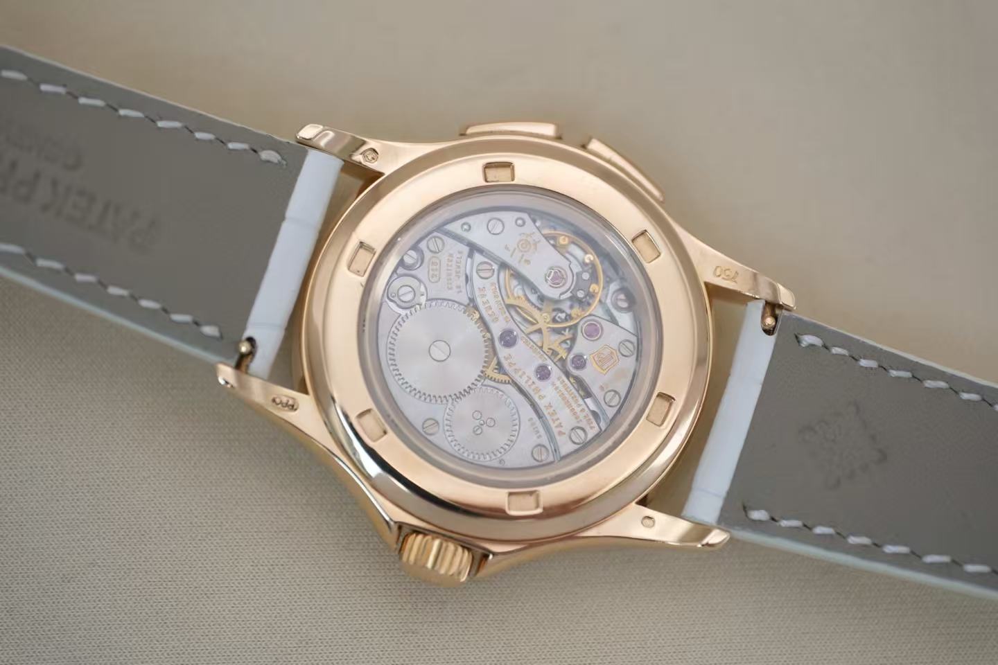 ✦ Patek Philippe Classic Collection 35mm 18K Rose Gold Diamond-set Dual Time 4934R-001 (55 series/watch only)