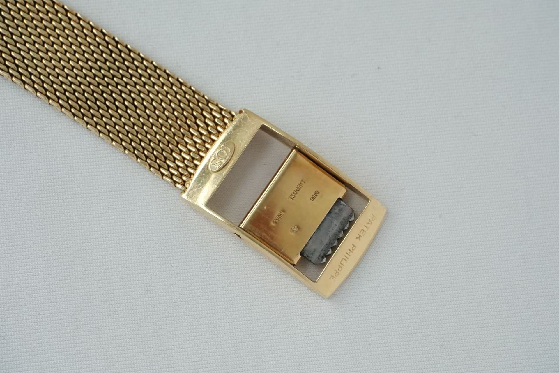 ✦ 百达翡丽 Patek Philippe IOS 定制版 33毫米 18K黄金 编织金带 型号 3562 (70年代精英奖章/现货)
