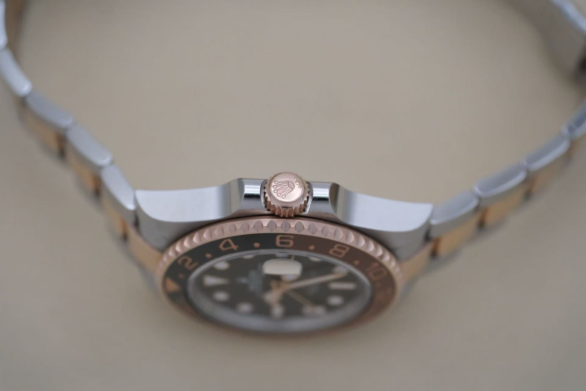 ✦ 劳力士 Rolex 格林尼治型 II 40毫米 玫瑰金钢 "沙士圈" m126711chnr-0002 (2025年3月全套全长/含收据)