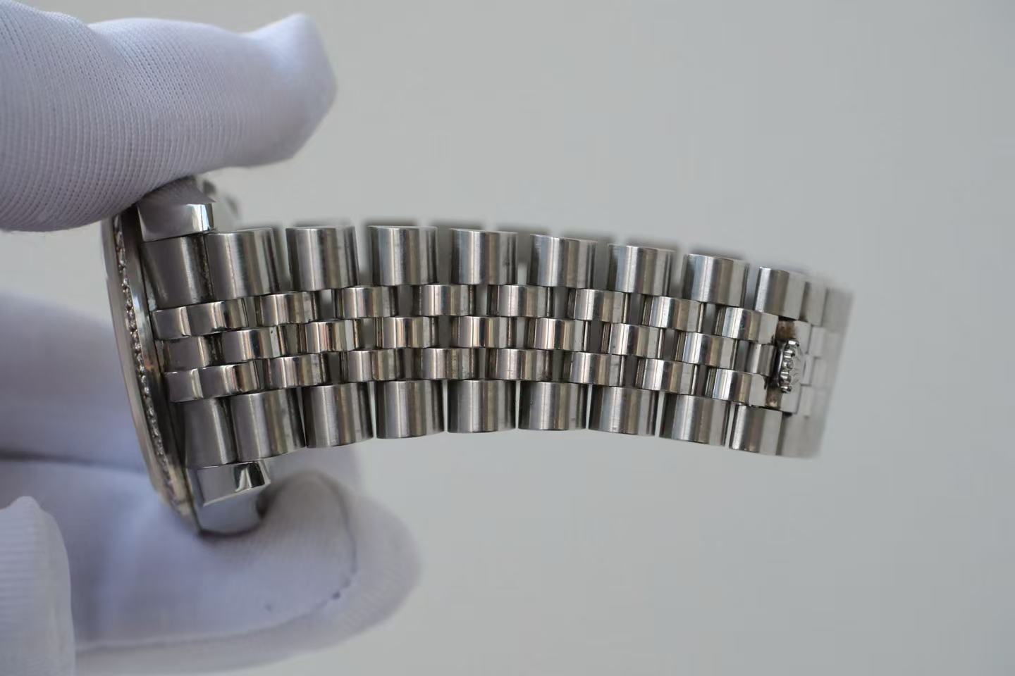 ✦ 劳力士 Rolex 日志型 36毫米 不锈钢 稀缺碎碟贝母钻面 116244 (2011年全套全长/含收据)