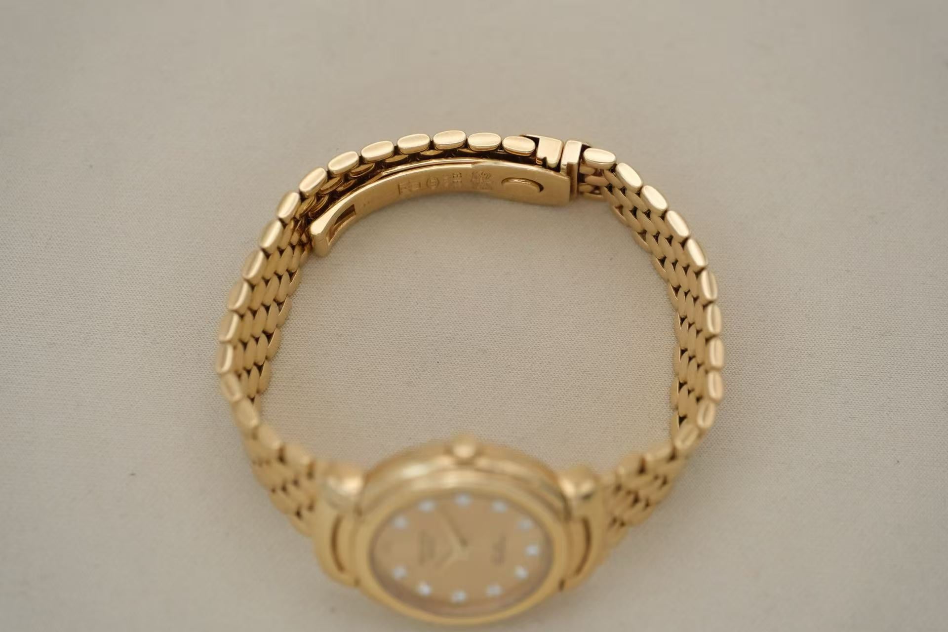✦ 劳力士 Rolex 切利尼系列 26毫米 18K黄金 奢华钻面 石英女表 6621 (优雅艺术/单表现货)