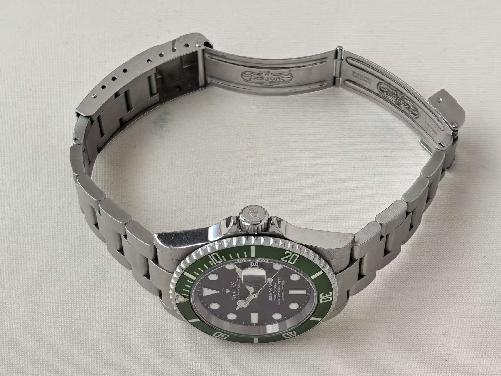 ✦ 劳力士 Rolex 潜航者型 40毫米 精钢 铝圈绿水鬼 Kermit 16610LV