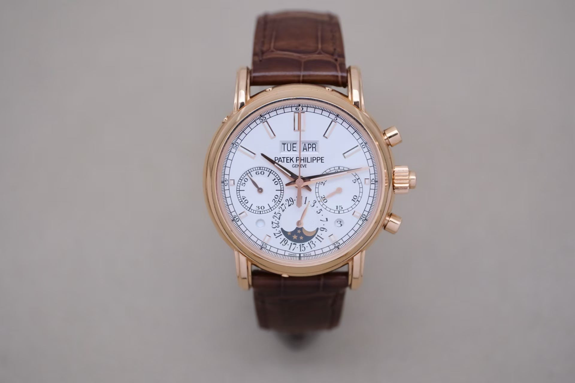 ✦ Patek Philippe Grand Complications Timepiece 5204R 40mm 18K Rose Gold Manual Mechanical
