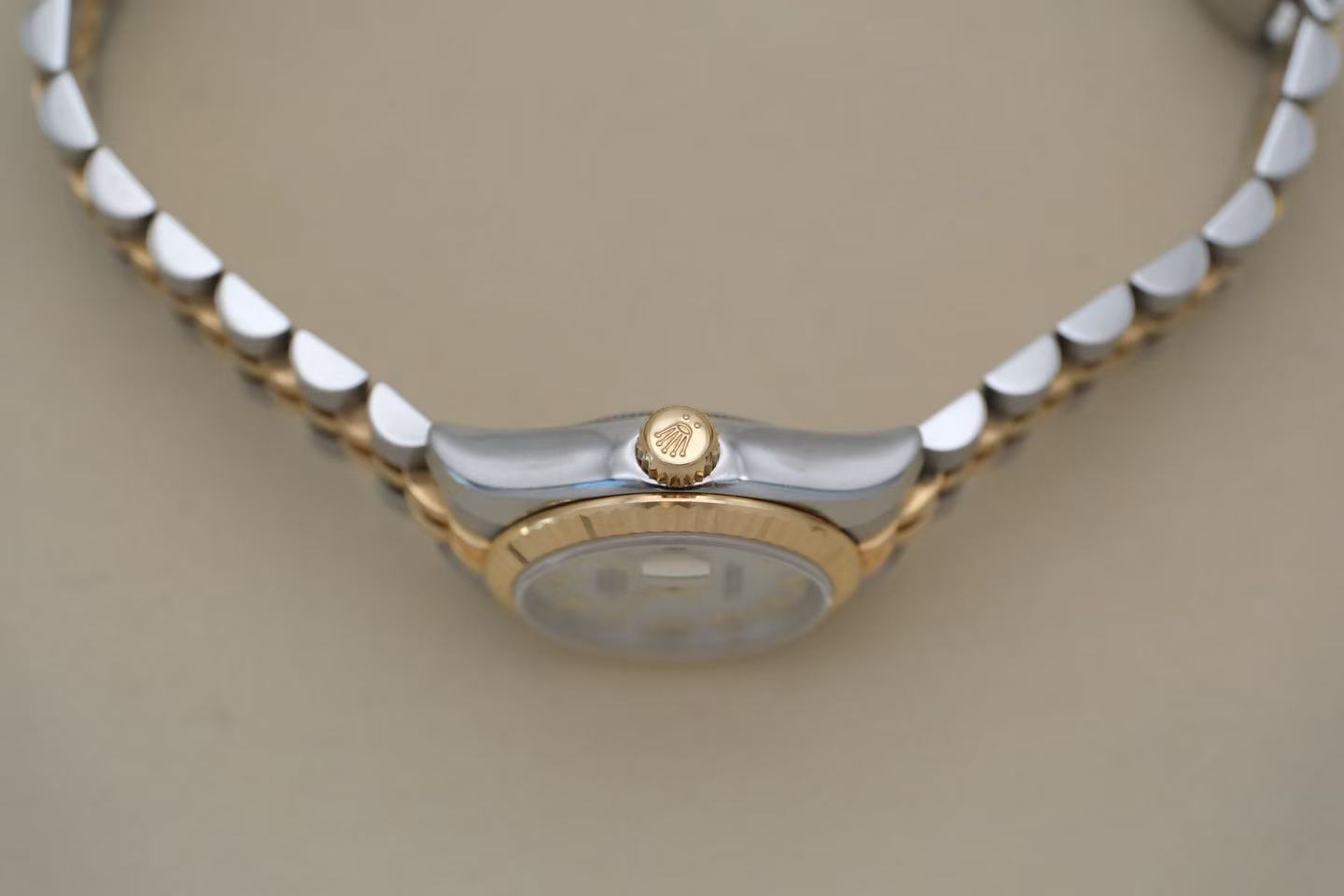 ✦ Rolex Lady-Datejust 179173 26mm Two-Tone Mother-of-Pearl Dial Roman numerals Automatic Mechanical Watch