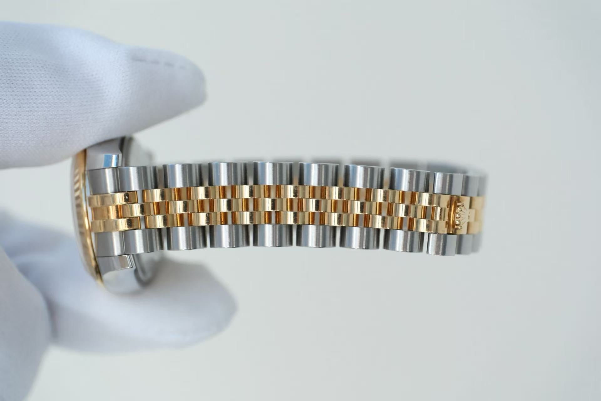 ✦ Rolex Lady-Datejust 179173 26mm Two-Tone Mother-of-Pearl Dial Roman numerals Automatic Mechanical Watch