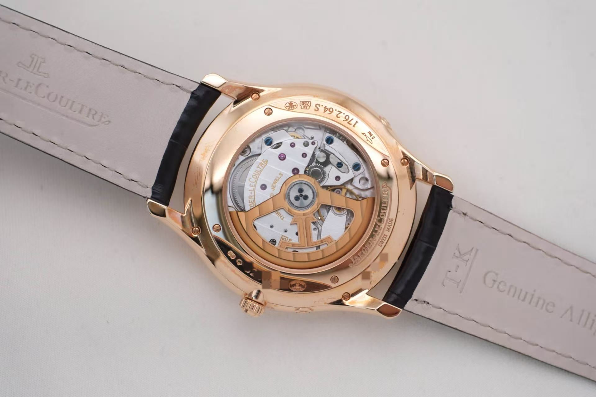 ✦ 积家 Jaeger-LeCoultre 大师系列 Q1362520 39毫米 18K玫瑰金 月相 自动机械