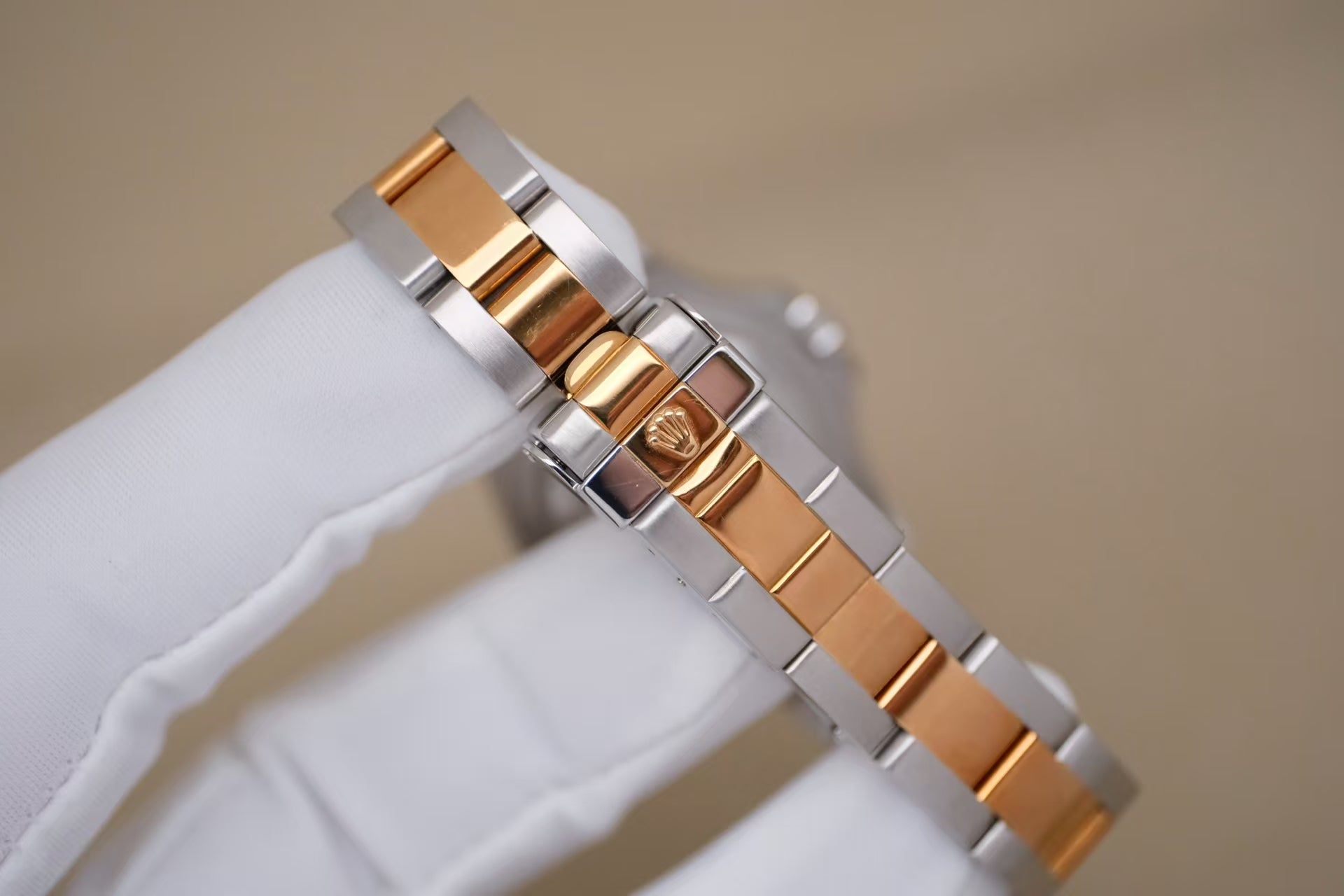 ✦ 劳力士 Rolex 游艇名仕型 169623 29毫米 18K黄金间钢 灰盘 自动机械