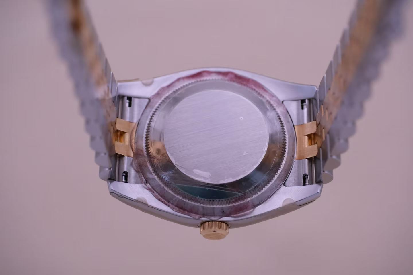 ✦ 劳力士 Rolex 日志型 116233 36毫米 18K黄金间钢 黑贝母盘镶钻 自动机械