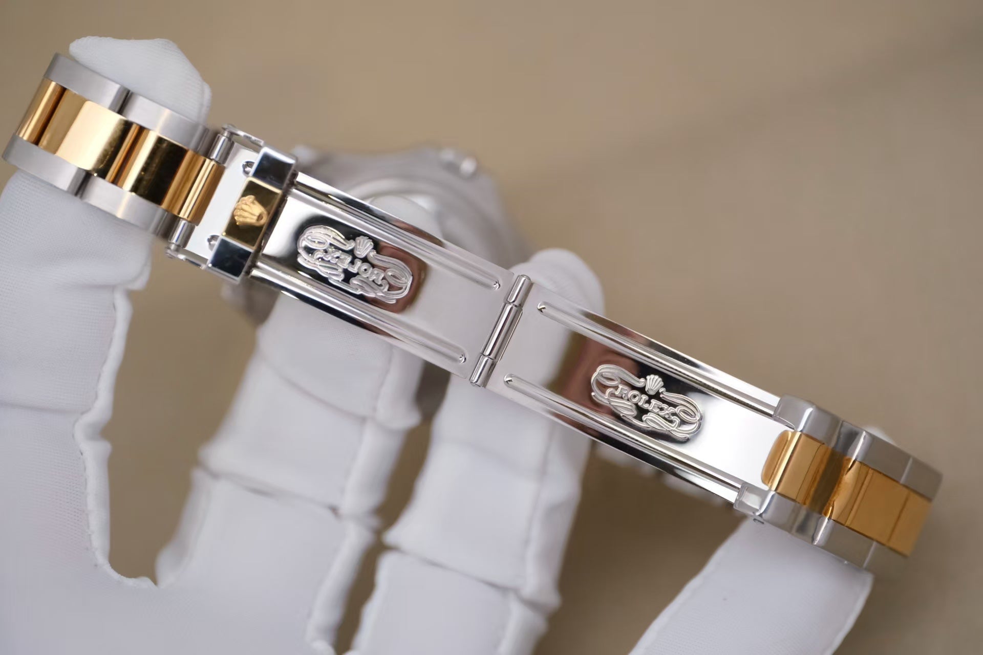 ✦ 劳力士 Rolex 游艇名仕型 168623 35毫米 18K黄金间钢 2000年全套极品