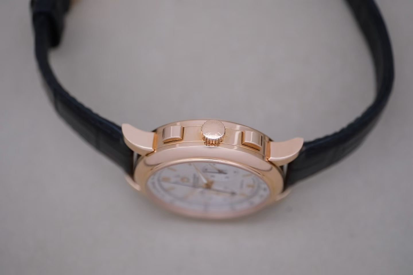 ✦ A. Lange & Söhne SAXONIA 404.032 43mm 18K Rose Gold Split-Seconds Chronograph