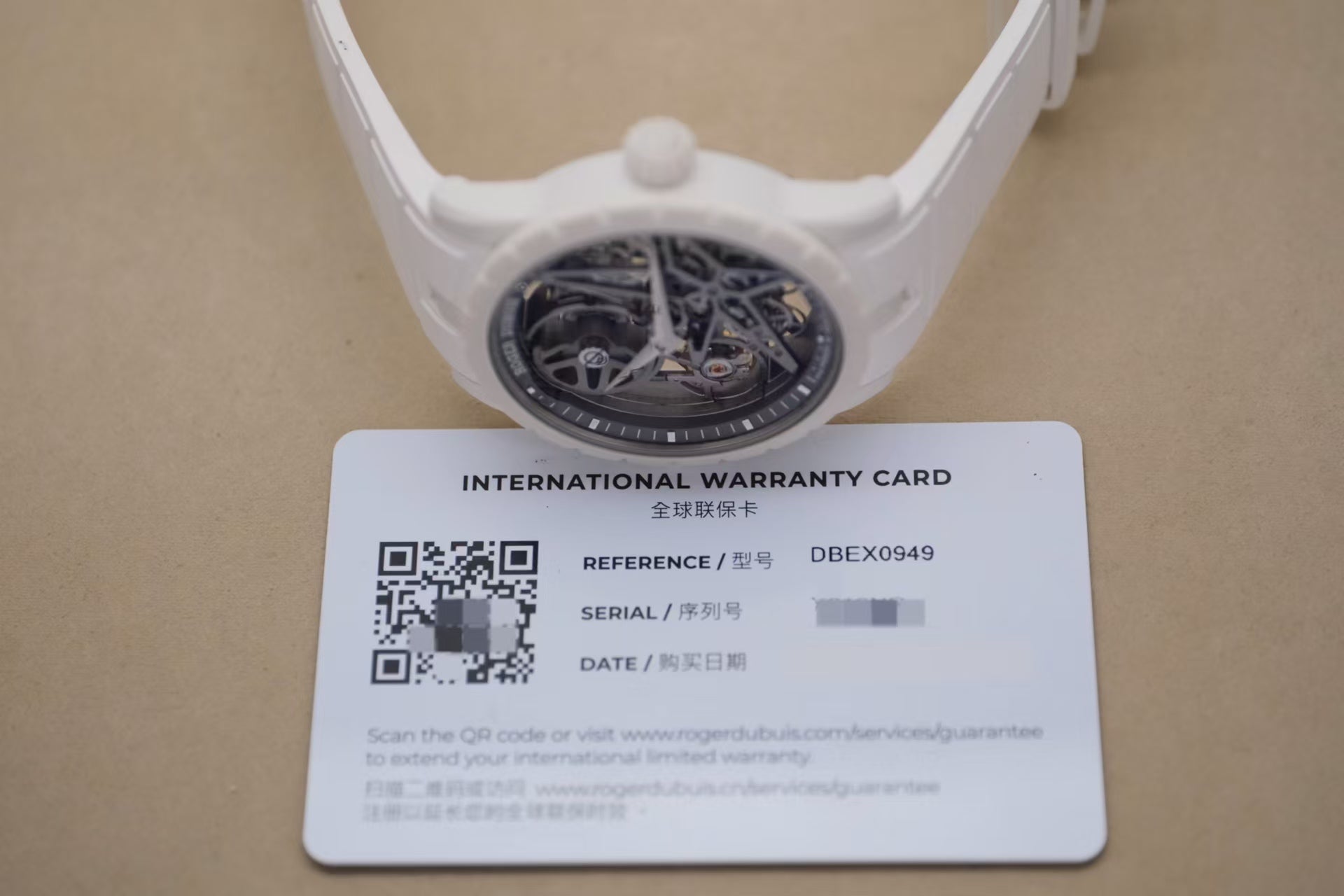 ✦ Roger Dubuis King Series DBEX0949 42mm Titanium Alloy Fully Skeletonized Automatic Mechanical