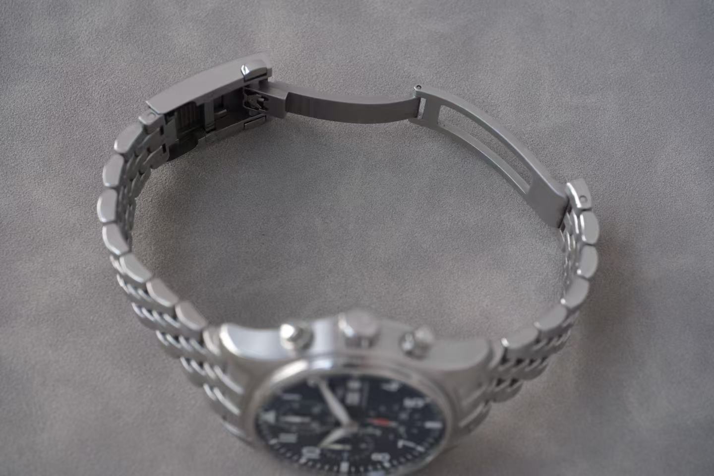 IWC Pilot's Watch Chronograph 41mm IW388102 Blue Dial Stainless Steel Automatic