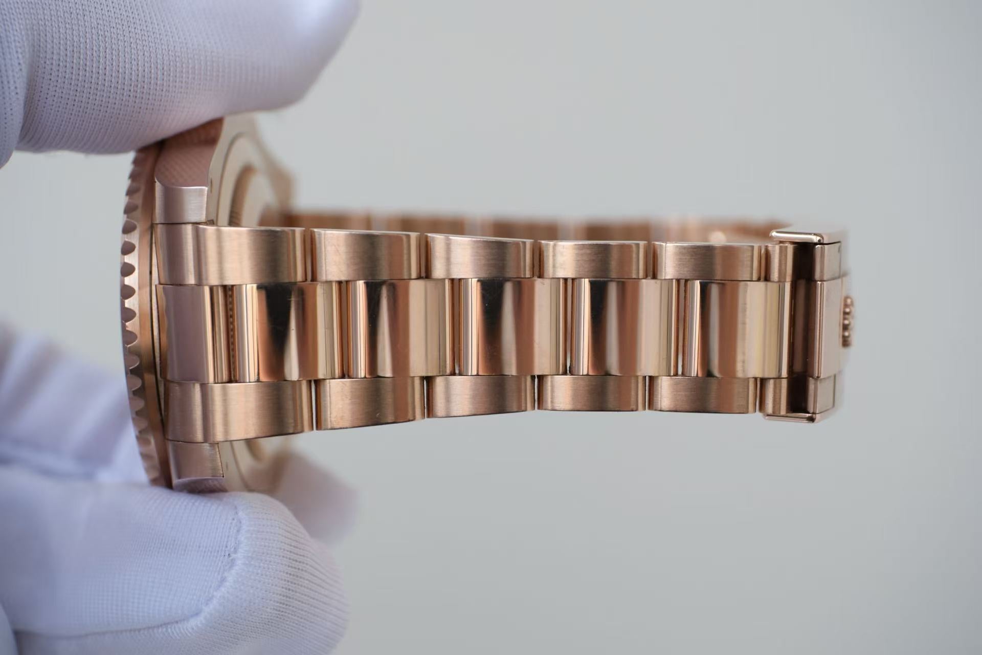 劳力士 Rolex 格林尼治型 II m126715chnr-0001 18K玫瑰金 沙士圈 2022年全套全长