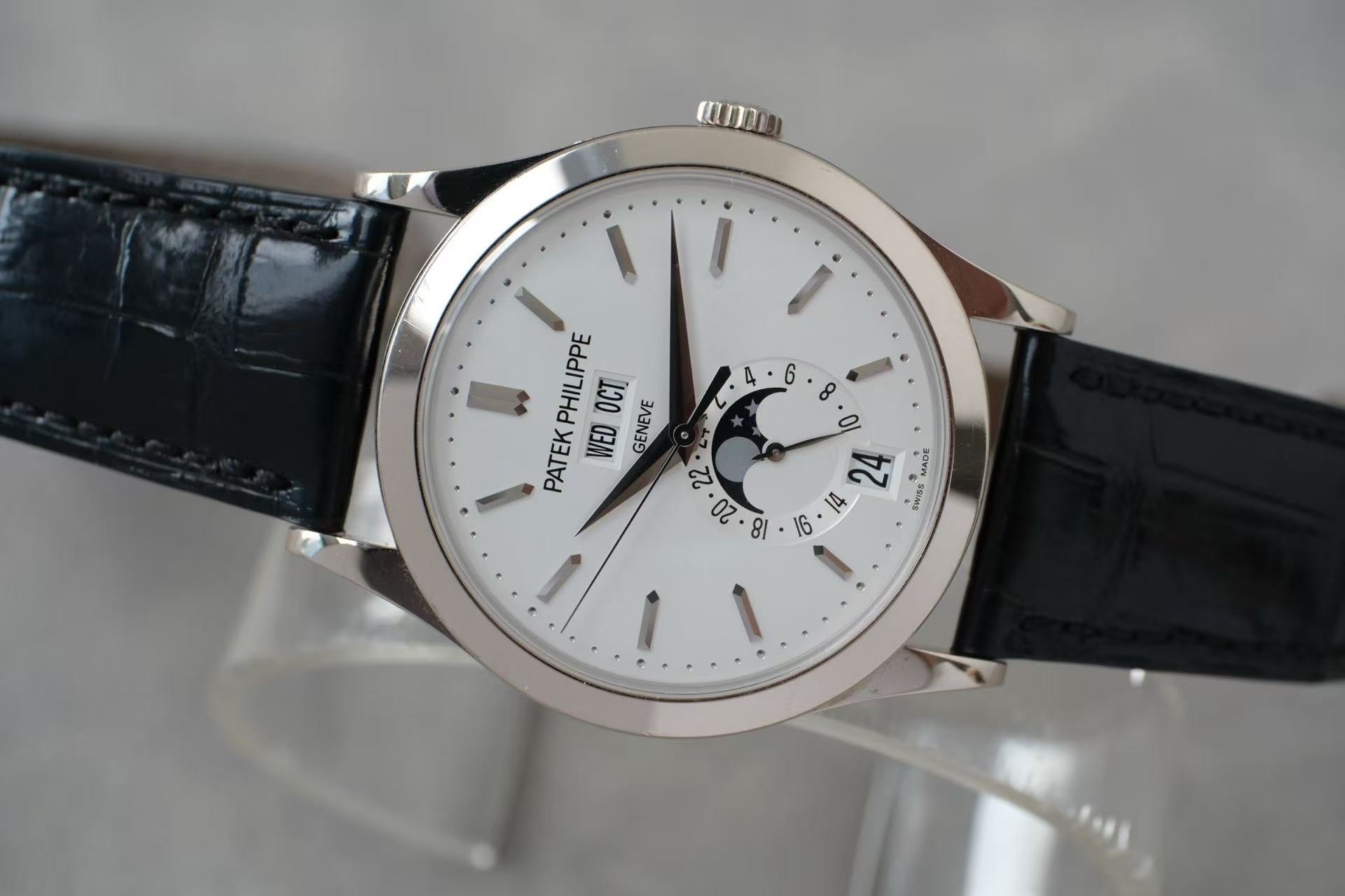 百达翡丽 Patek Philippe 复杂功能时计系列 5396G-011 18K白金 年历月相 自动机械 原始极品单表