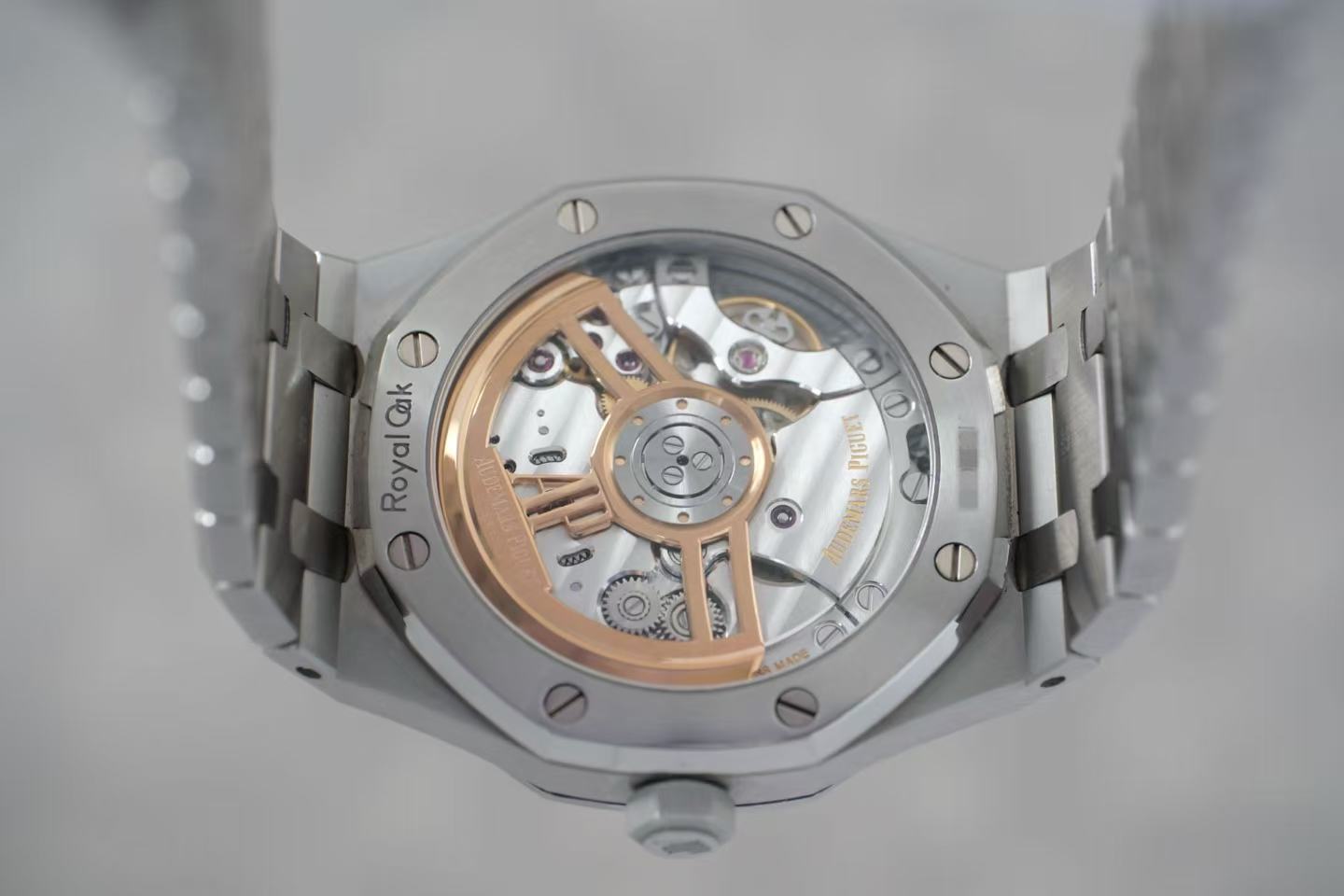 爱彼 Audemars Piguet 皇家橡树系列 15500ST.OO.1220ST.03 41毫米 黑盘精钢 2022年全套全长