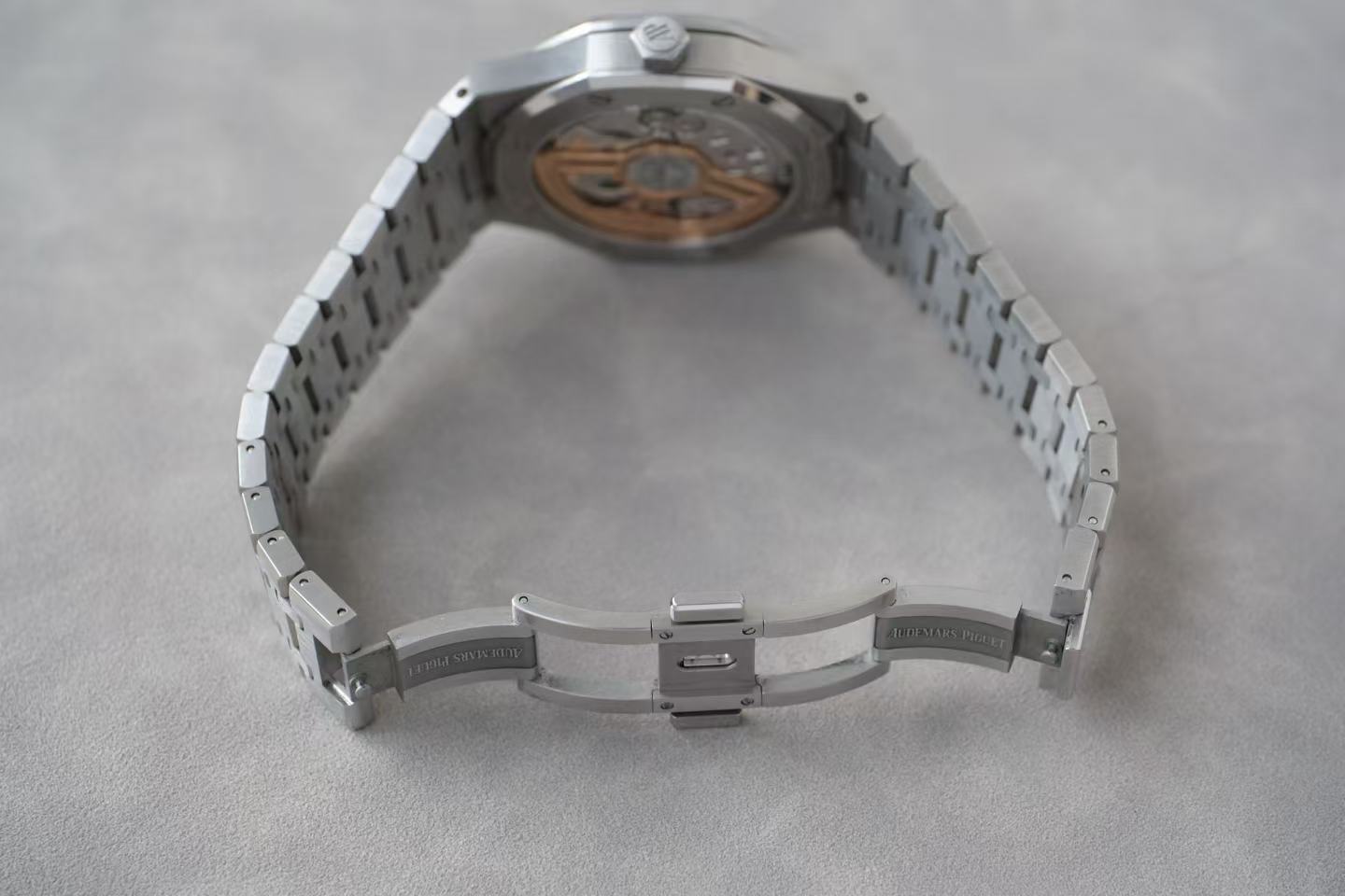 爱彼 Audemars Piguet 皇家橡树系列 15500ST.OO.1220ST.03 41毫米 黑盘精钢 2022年全套全长