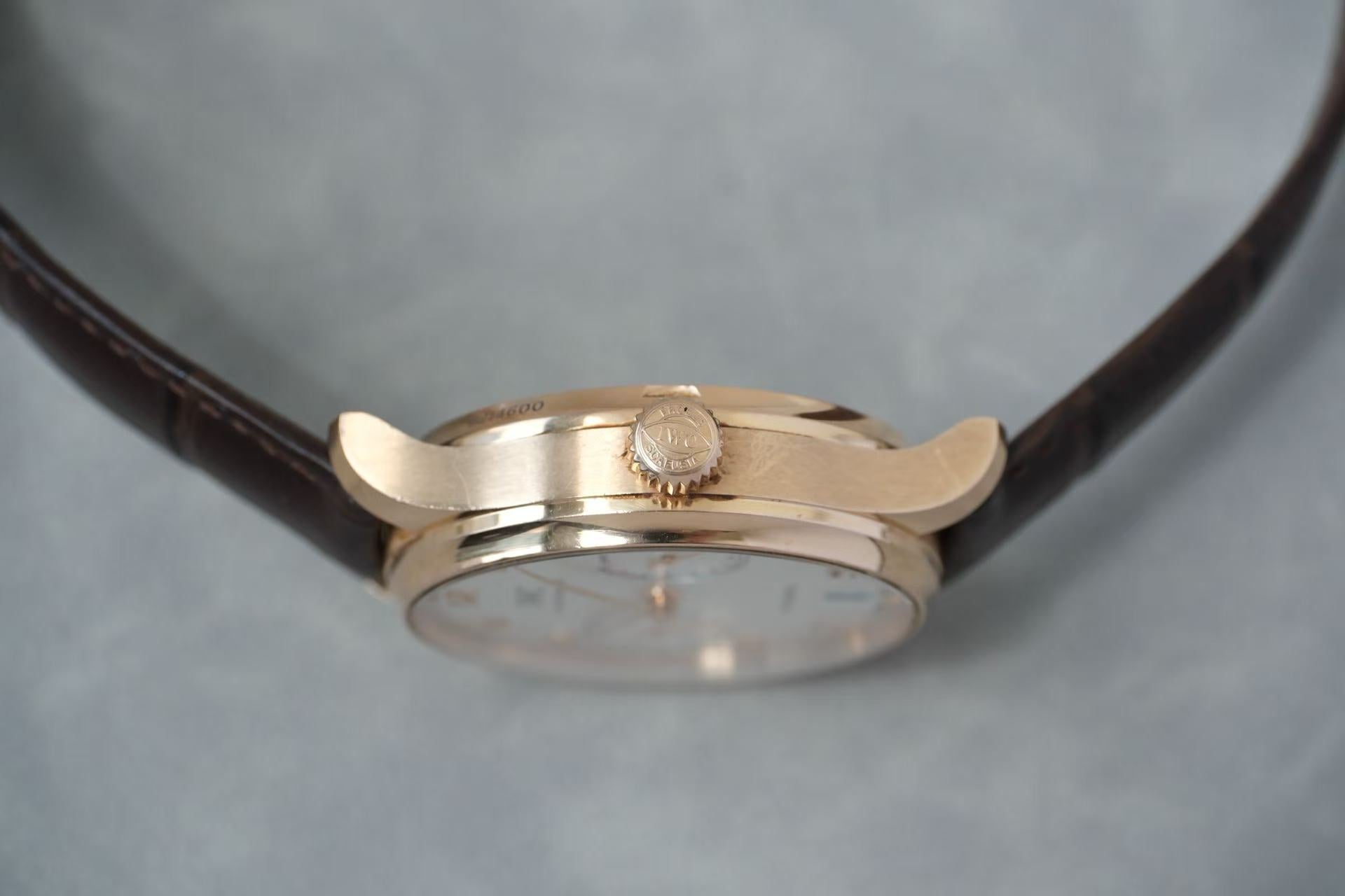 ✦ 万国 IWC 葡萄牙系列 葡七 IW500701 42.3毫米 18K玫瑰金 2021年大全套带票