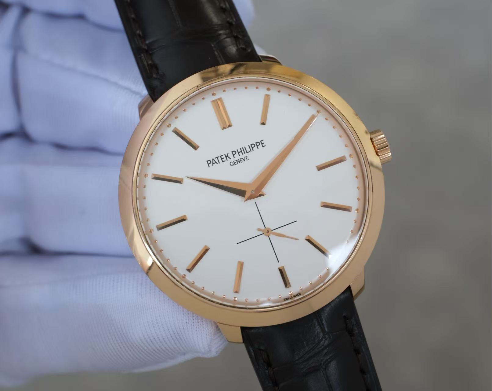 ✦ 百达翡丽 Patek Philippe 古典表系列 5123R-001 18K玫瑰金 手动机械 38mm