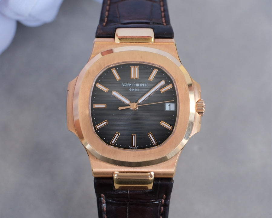 Patek Philippe 百达翡丽 运动优雅系列5711R-001腕表(鹦鹉螺) 运动优雅 5711R-001 40毫米 2009年 全套现货