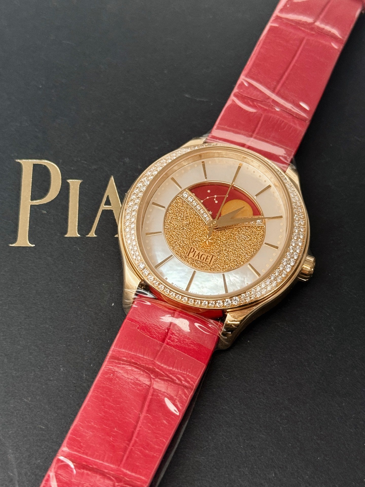 Piaget Jewelry Watch Series G0A45124 18K Rose Gold Diamond-set 36mm Automatic Mechanical Watch, Brand New 2026, Complete Set
