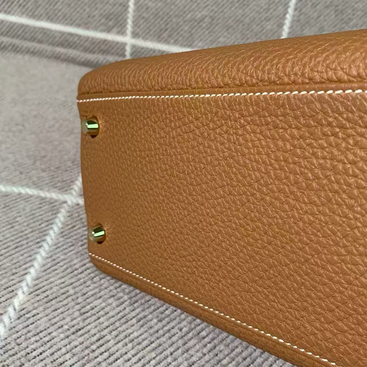 ✦ Hermès Kelly 32, gold-brown Togo leather with gold hardware and Q engraving (exquisite gold combination/the ultimate classic)