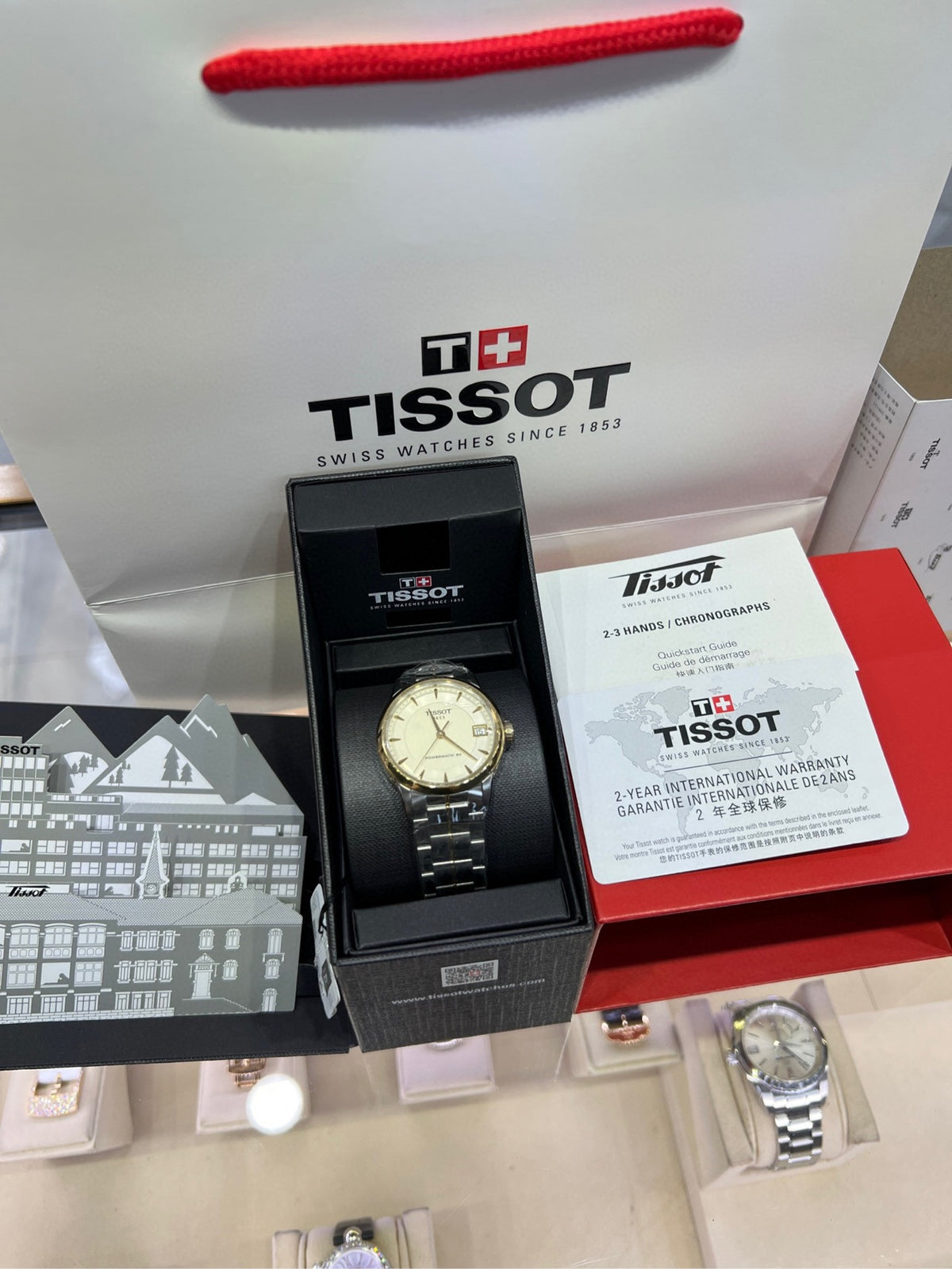 天梭 经典 T086.207.22.261.00 33毫米 自动机械 全套现货