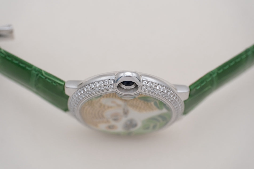 Cartier 卡地亚 蓝气球 HPI00410 自动机械，18k白金镶钻，42毫米，全球限量50只 极美现货