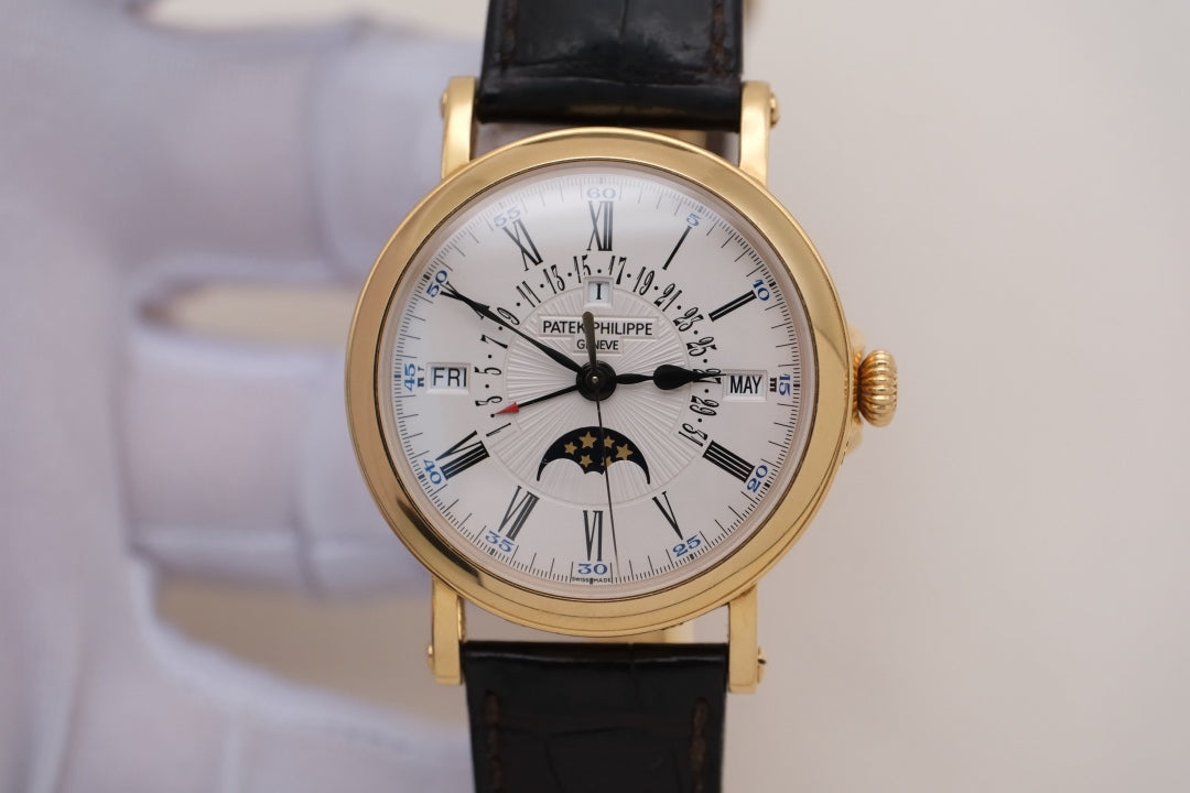 Patek Philippe 百达翡丽 超级复杂功能时计系列5159J-001腕表 超级复杂功能时计 5159J-001 38毫米 单表好价