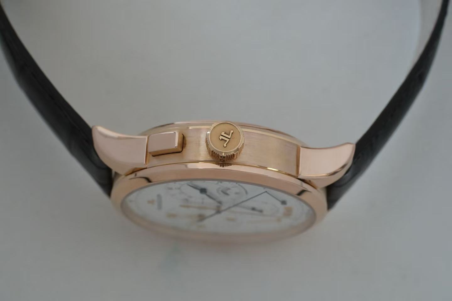 ✦ 积家 Jaeger-LeCoultre 双翼系列 42毫米 18K玫瑰金 手动机械腕表