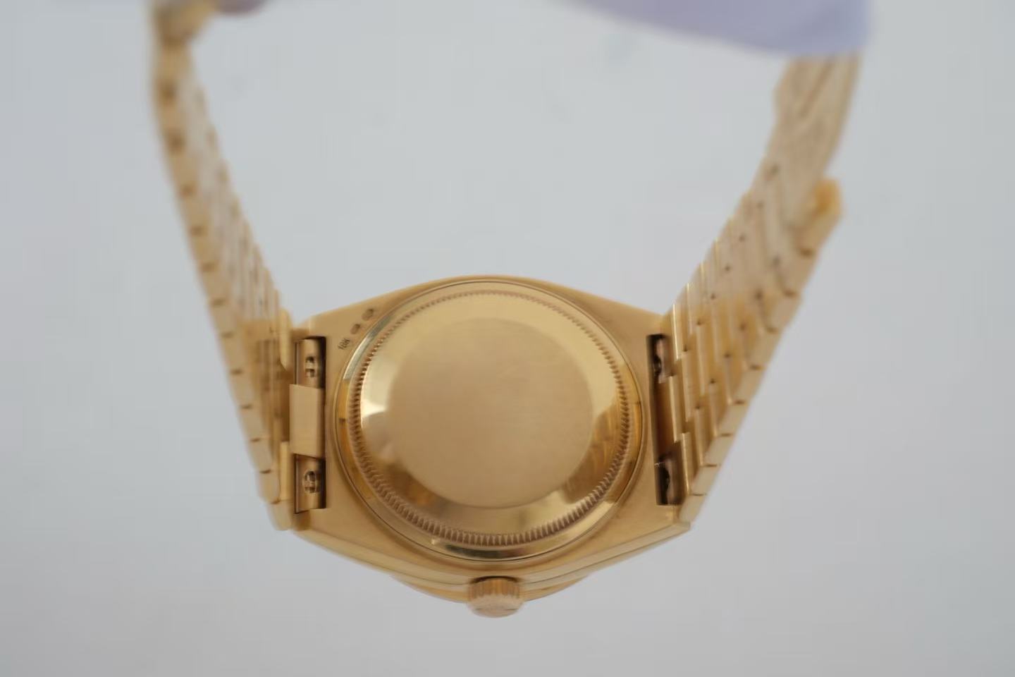 ✦ Rolex 19158 Day-Date 36mm 18K Yellow Gold Genta Case with Diamonds and Gemstones (Antique Unique Item/with Rolex Warranty Card)