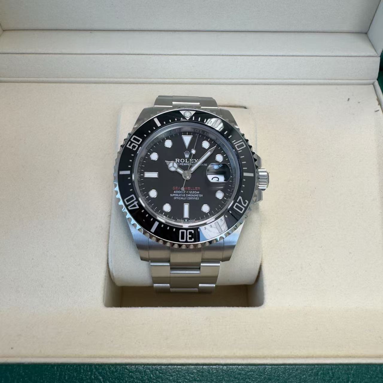 ✦ 劳力士 Rolex 海使型 "单红" 43毫米 蚝式钢 m126600-0002 (2025年极品全套)