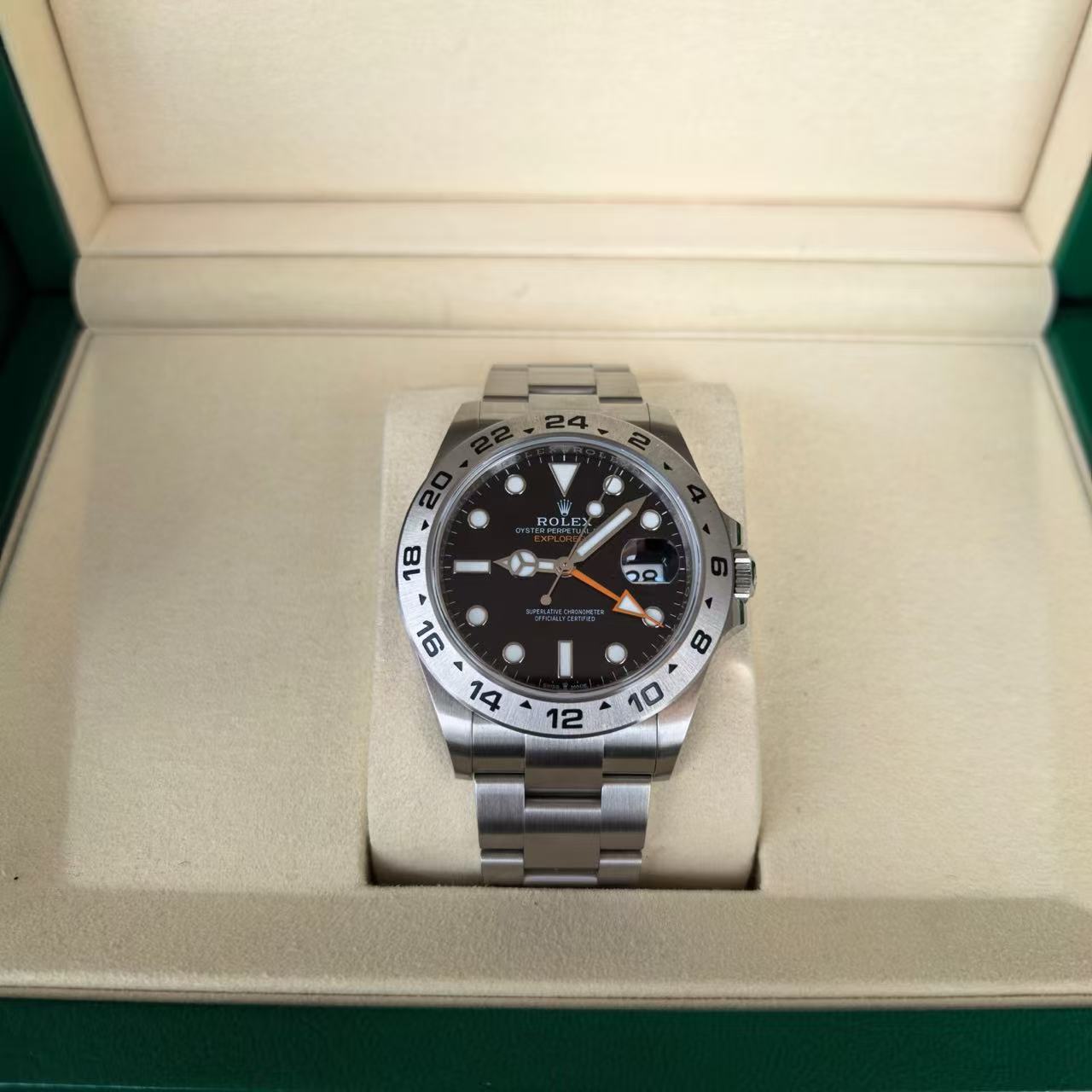 ✦ 劳力士 Rolex 探险家型 II 42毫米 蚝式钢 黑面 m226570-0002 (2026年1月 全新未使用)