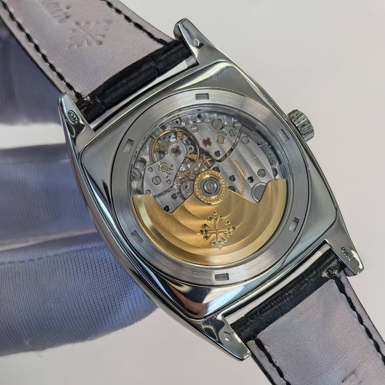 ✦ Patek Philippe Complications Collection 38x51mm 950 Platinum Annual Calendar Watch 5135P-001