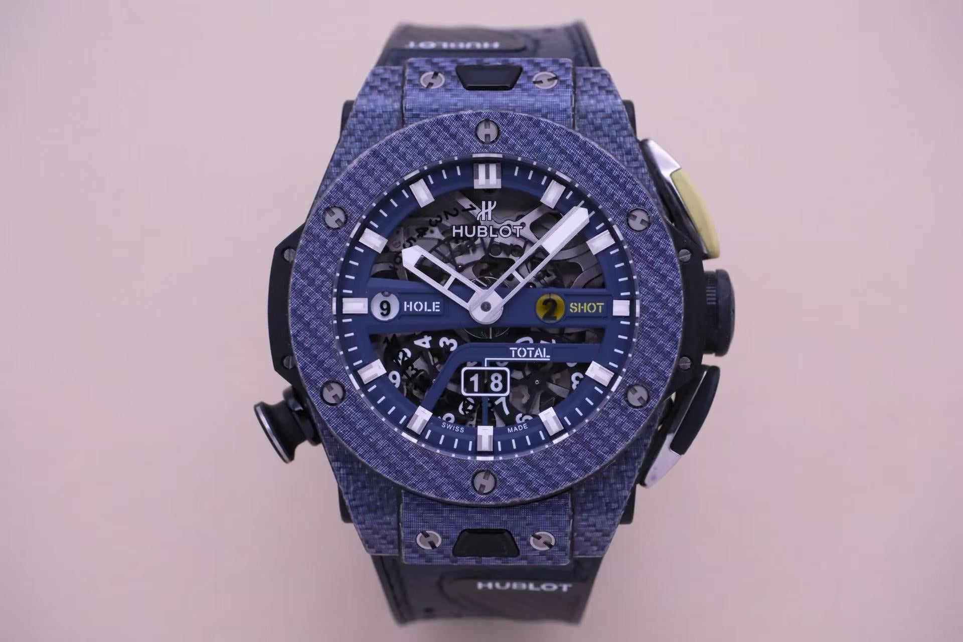 ✦ 宇舶 Hublot Big Bang 系列 45毫米 蓝碳纤维 全球限量200枚 416.YL.5120.VR