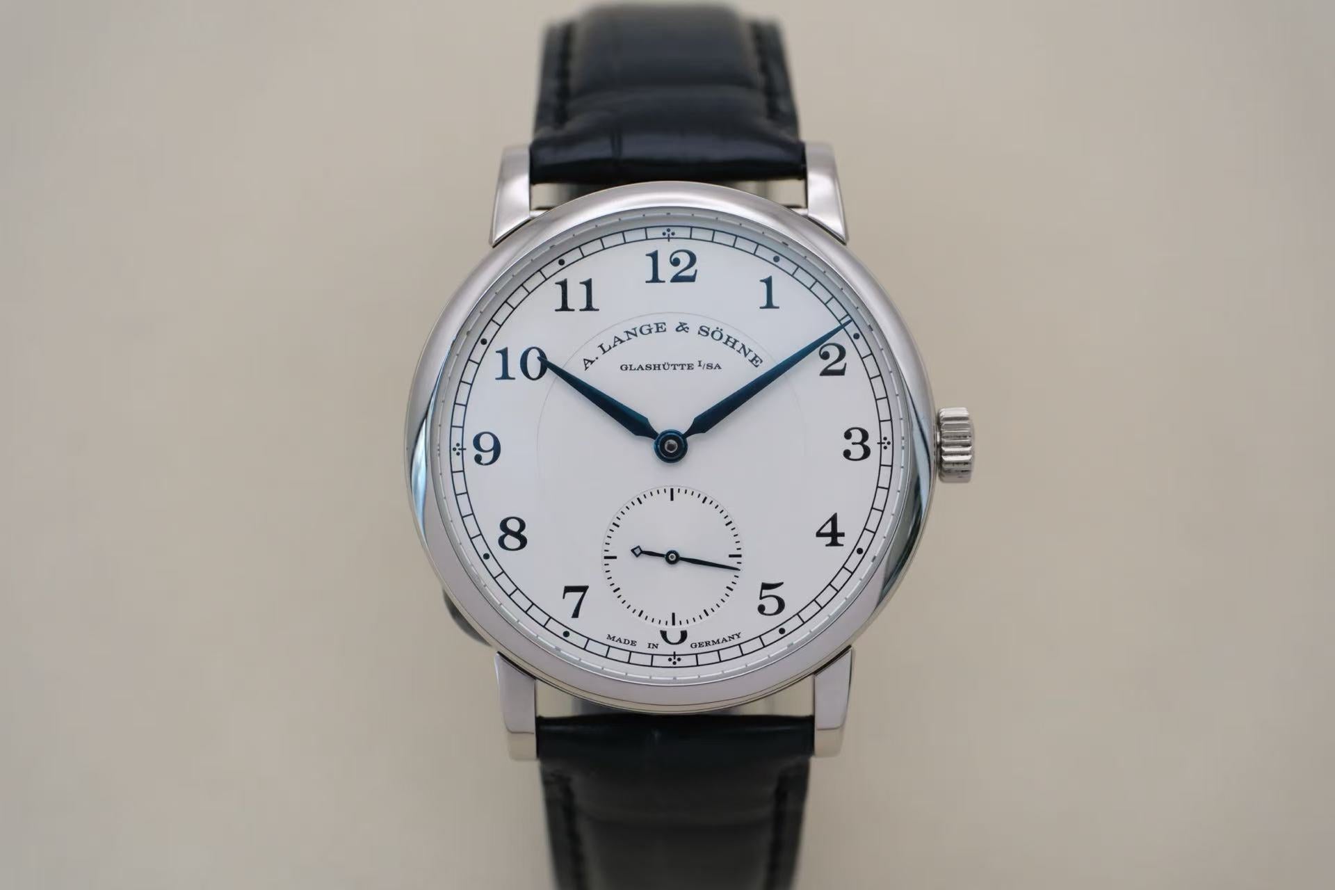 ✦ A. Lange & Söhne 1815 Series 38mm 18K White Gold Officer's Case Back (REC Collaboration Limited Edition of 25 Pieces Worldwide/Complete Set of 2019)