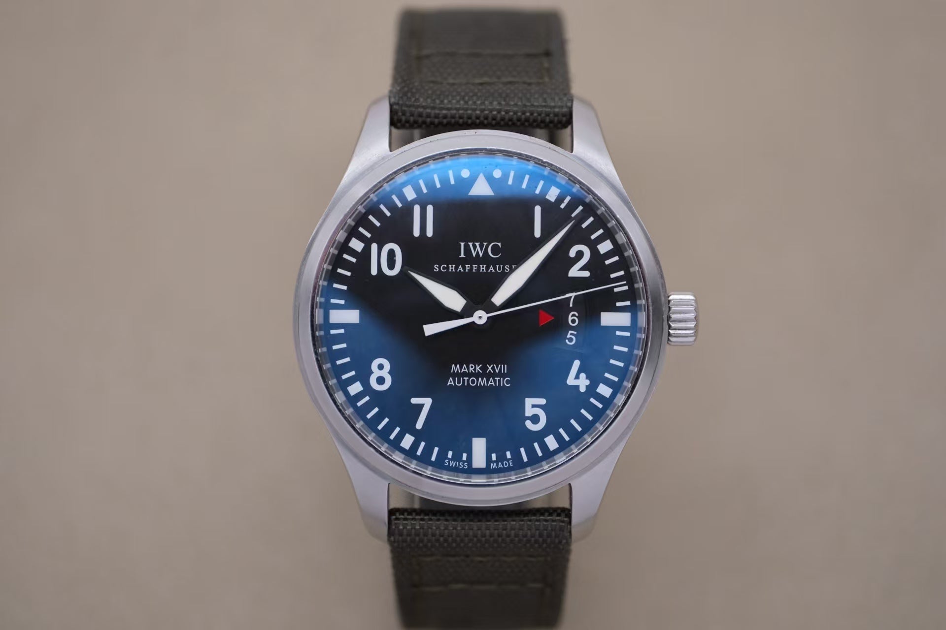 ✦ IWC Pilot's Watch Mark XVII 41mm Stainless Steel IW326501 (2019 Warranty Card/Discontinued Fan-Shaped Calendar)