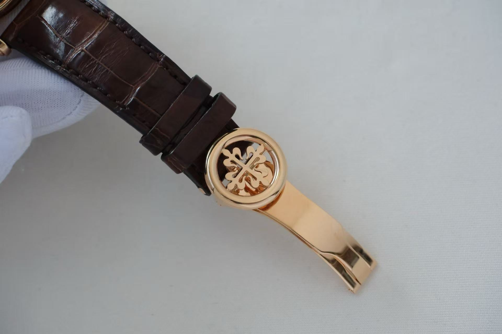 ✦ Patek Philippe Classic Series 38mm 18K Rose Gold Officer's Dive 5153R-001 (Complete Set, 2017/Original 98% New)
